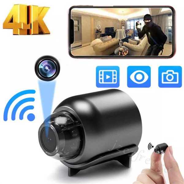 Wireless 1080P HD WiFi Camera with Audio and Microphone for Home or Office